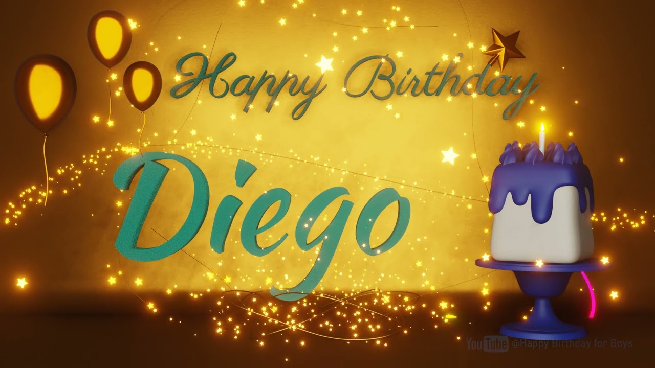Diego | Happy Birthday Song | Happy Birthday To You