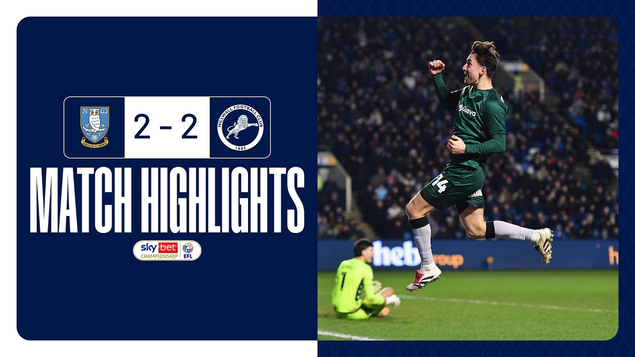🥊 Honeyman & Wintle strike in four goal bout! | Sheffield Wednesday 2-2 Millwall | Match Highlights