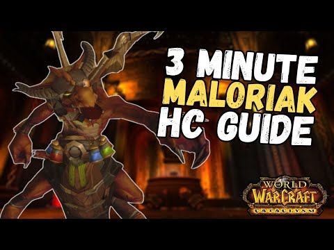 3 Minute Maloriak HC Guide BWD | Cataclysm Classic