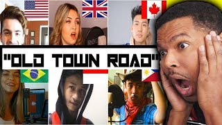 WHO SANG IT BETTER | Old Town Road ( us, uk, canada, Philippines, brazil, Indonesia ) | REACTION