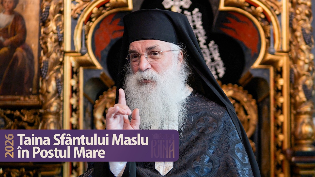 Cuvânt după Taina Sf. Maslu al arhim. Melchisedec