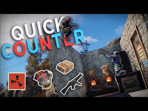QUICKEST COUNTER RAID on my NEIGHBOR for EASY LOOT!  - Rust Solo Survival #2