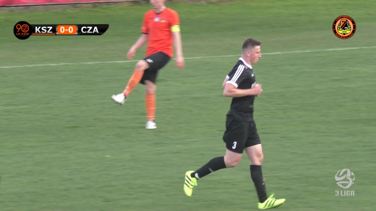 WIDEO: KSZO Ostrowiec Świętokrzyski - Czarni Połaniec 1-0 [SKRÓT MECZU]