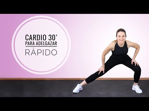 Cardio 30 Minutos Adelgazar Rápido - Bajo Impacto