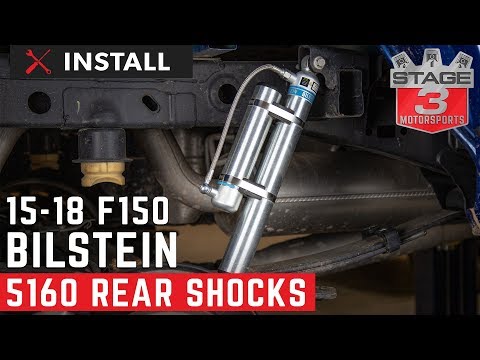 2015-2018 F150 4WD Bilstein 5160 Remote Reservoir Rear Shock Install