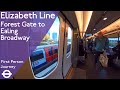 Elizabeth Line First Person Journey Forest Gate To Ealing Broadway
