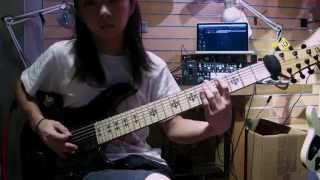 Conquering Dystopia - Ashes of lesser man (TAB+Guitar cover)(Jeff Loomis part)