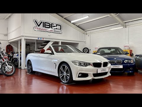 BMW 435d Convertible M Sport Plus xDrive 2015 with 36k Miles & Full BMW Service History - SOLD!