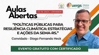 AULAS ABERTAS UERGS - 4 ª EDIÇÃO - DIOGO FERNANDO HECK