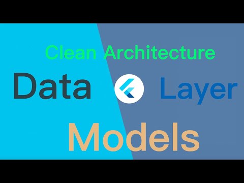 Flutter Clean Architecture Data Layer & Models