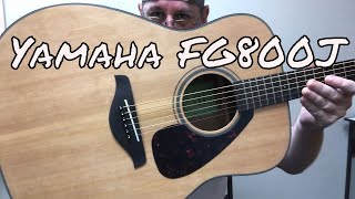Video thumbnail for Yamaha FG800J Demo by Ben Coombs