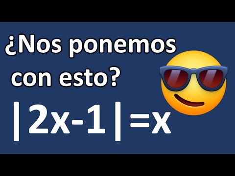 ECUACIONES CON VALOR ABSOLUTO. Desde cero