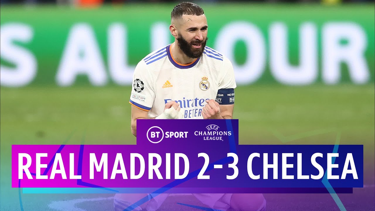 Real Madrid 2-3 Chelsea | Champions League