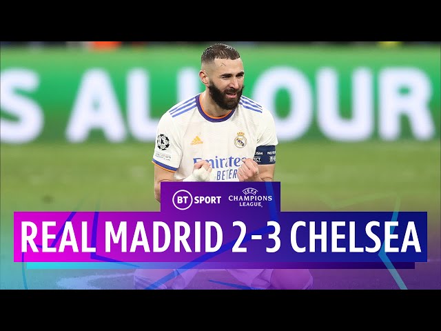 Real Madrid 2-3 Chelsea | Champions League