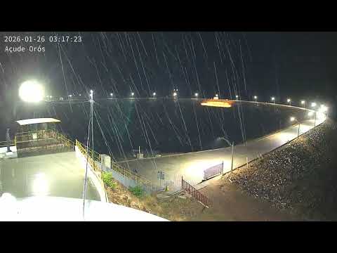 Chuvinha pela Madrugada no açude Orós Ceará hoje 21/01/2026