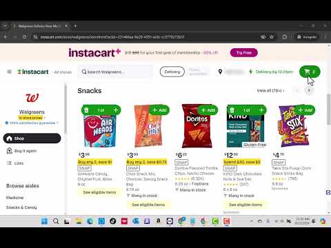 How to Use Snap EBT for Walgreens Online Purchase