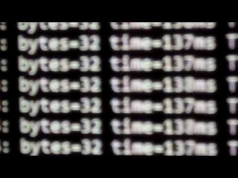 Ping 4.2.2.4 -t | Dissolve into the signals