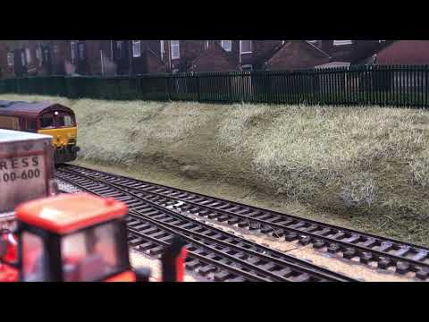 ACCURASCALE PCA CASTLE CEMENT WAGONS ON TEST