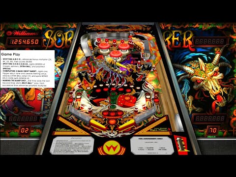 Let's Play Sorcerer by Williams! | Visual Pinball