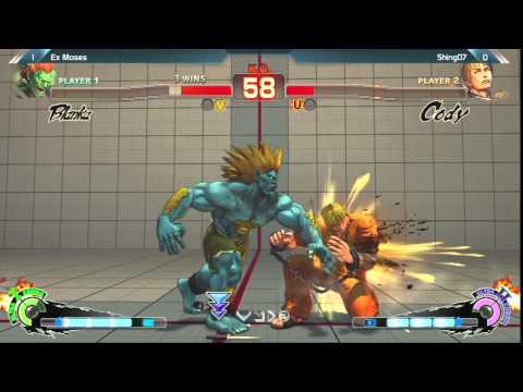 USF4: Ex Moses vs Shing07 - Why Me Dojo? 13