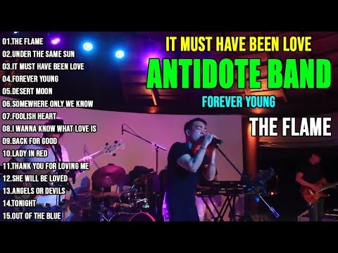THE BEST OF ANTIDOTE BAND COVER SONGS 2024 | THE FLAME, I WANNA KNOW WHAT LOVE IS, DESERT MOON