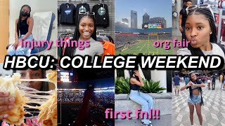 HBCU VLOG: First Football Game, Org Fair, & More!