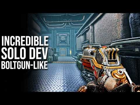 AWESOME Warhammer Inspired Crunchy Boomer Shooter