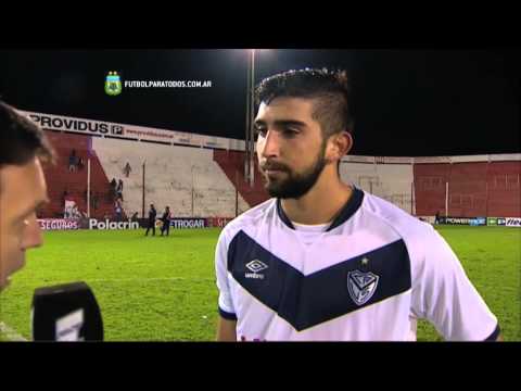 Amor: "Nos salió muy bien" Vélez 3 - Acassuso 0. 16avos. Copa Argentina. FPT.