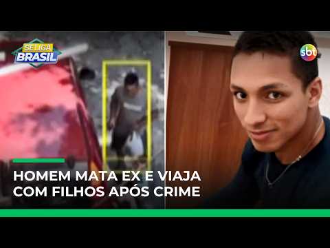 Homem confessa feminicídio, abandona corpo e viaja com filhos após crime | #SeLigaBrasil