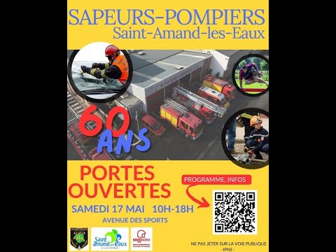 Journée Portes Ouvertes CIS Saint Amand les eaux  le 17 mai 2025 J-7
