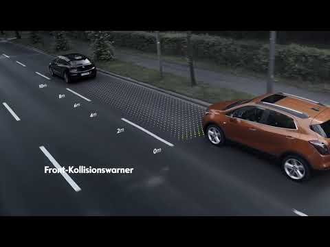 Front Kollisionswarner der Opel Mokka X online video cutter com