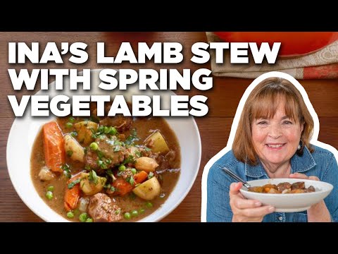 Ina Garten's Lamb Stew with Spring Vegetables |...
