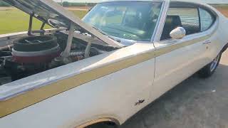1969 Oldsmobile Hurst/Olds 455 Engine Bay Video