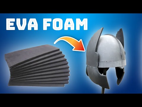 How to make a REALISTIC COSPLAY Helmet using EVA FOAM !!