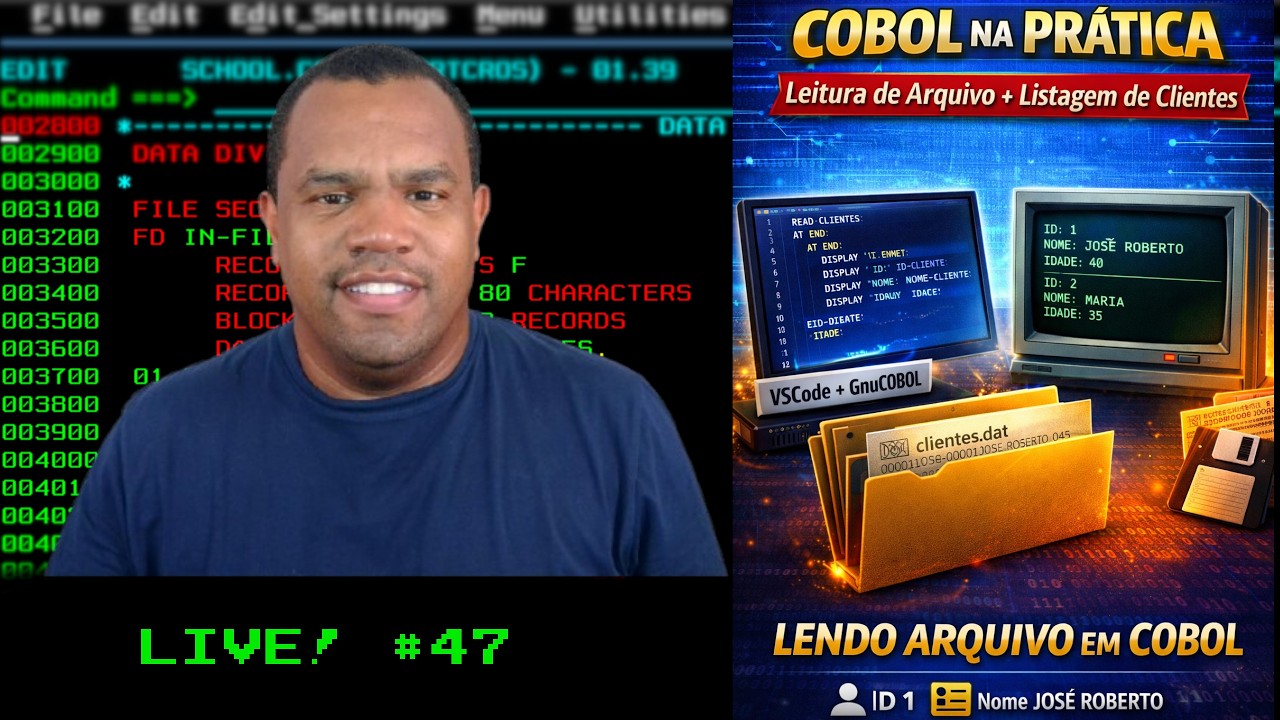 Última live COBOL Dicas