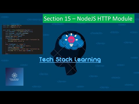 Node Js Section 15 Node Http Module Nodejs Beginners Simple Tutorials Easy Learning