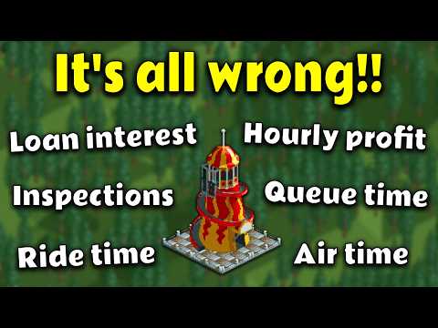 Time is a complete mess in RollerCoaster Tycoon 2