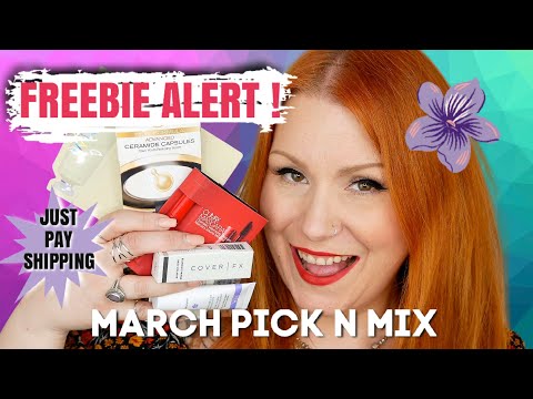 FREEBIE ALERT! FEEL UNIQUE MARCH PICK 'N' MIX SAMPLES + MY THOUGHTS ON THE BEAUTY KIT