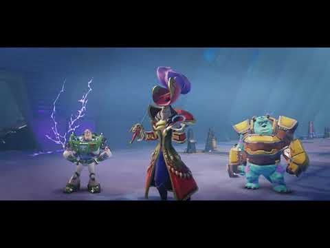 Captain Hook, Sully, Buzz Lightyear vs Baymax