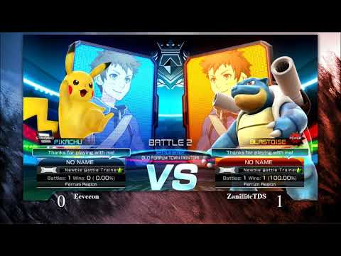 Eeveeon vs Zanillite - Pokken at Alpha - 09-03-19