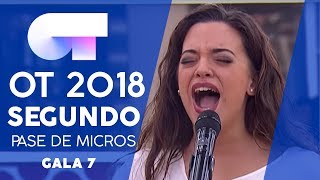 &quot;STONE COLD&quot; - NOELIA  | SEGUNDO PASE DE MICROS GALA 7 | OT 2018