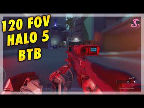 Crazy 120 FOV BTB Customs Match w/ Fatal on Halo 5 PC!