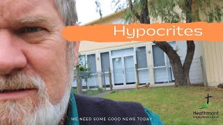 Nobody likes a hypocrite. Mark 12:38-40