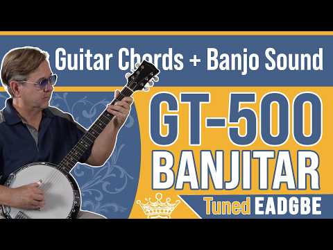 Gold Tone GT-500: Banjitar with Case image 15