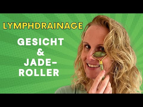 Jade Roller Anleitung Gesicht / Lymphdrainage