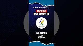 INDONESIA VS CHINA