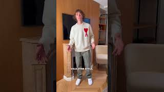 Outfit stylé jour de flemme 🥱 #amiparis #offwhite #nike