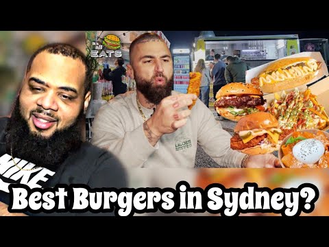 AMERICAN REACTS to Spanian Trying Sydney's TOP FOOD TRUCKS pt.1 - It's All Eats