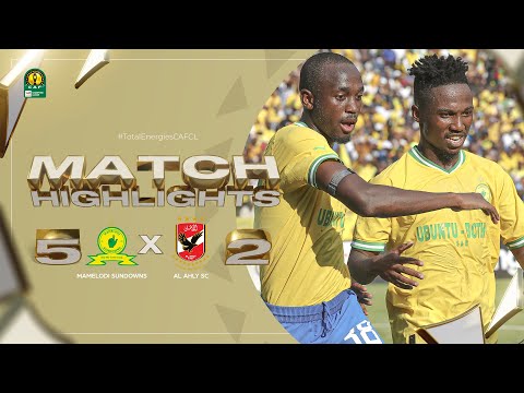 HIGHLIGHTS | Mamelodi Sundowns 🆚 Al Ahly SC | Matchday 4 | 2022/23 #TotalEnergiesCAFCL