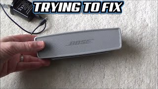 Trying to FIX: BOSE SoundLink Mini II SPEAKER (Red Flashing Light)
